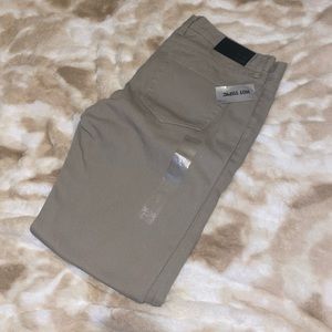 Hot Topic Guys RUDE Khaki Skinny Fit Jeans
